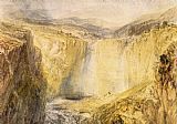 Fall of the Trees Yorkshire by Joseph Mallord William Turner